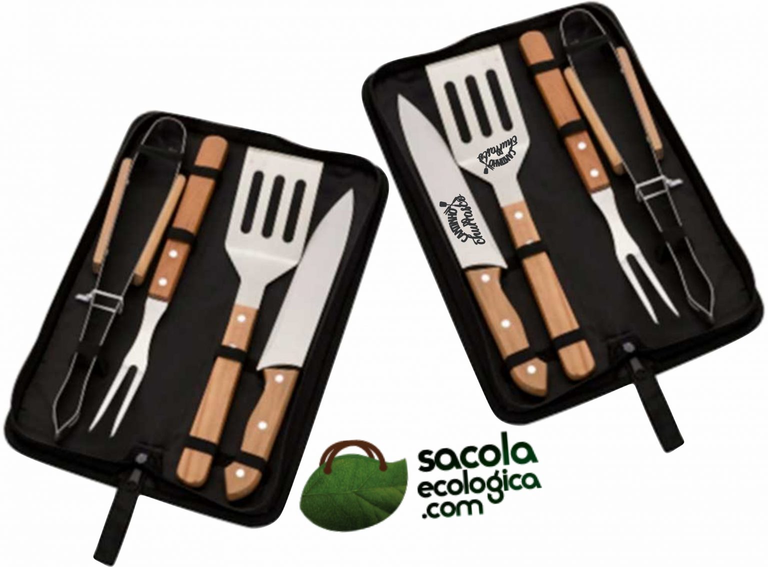 Brindes para Churrasco Personalizado Sacola Ecológica