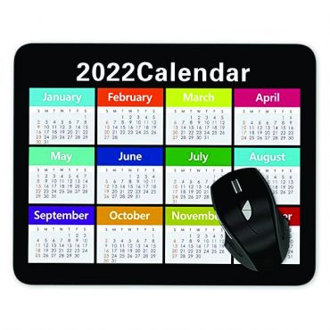 Mouse Pad Calendário EVA