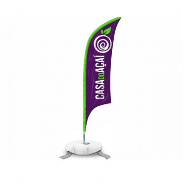 Wind Banner Personalizado Base com boia d'água